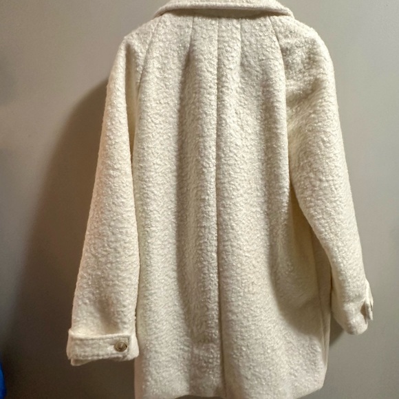 Cream double-breasted coat - Forever 21 - Picture 3 of 4